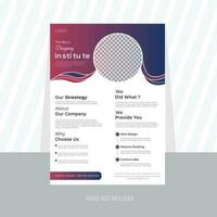Creative Corporate  Business Flyer Brochure Template Design, abstract business flyer and vector template design Brochure design cover annual report poster flyer