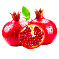 Pomegranate juice Fruit Aril Food Generative Ai png