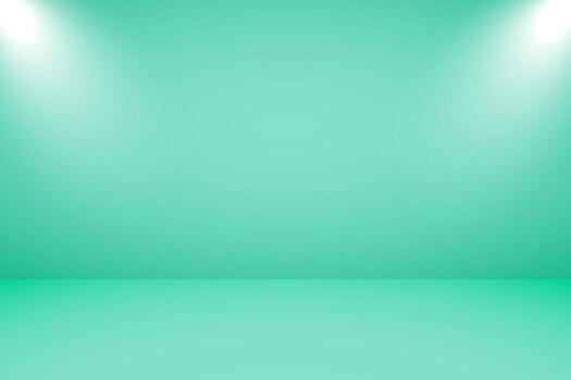 vector ilustración de vacío estudio con Encendiendo y ligero azul antecedentes para producto monitor