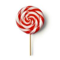 Lollipop Isolated on White Background AI Generated photo