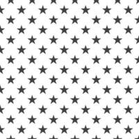 Black White Stars Seamless Pattern Vector Background Wallpaper