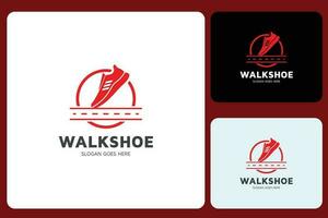 Shoe Logo Design Template vector