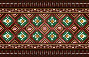 Abstract ethnic geometric pattern background design wallpaper, Indian border. traditional print vector. vector