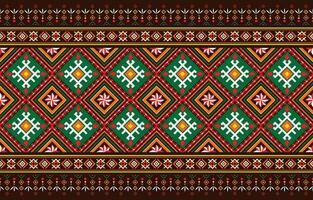 Abstract ethnic geometric pattern background design wallpaper, Indian border. traditional print vector. vector