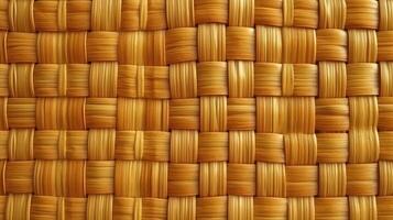 Rattan Texture Background AI Generated photo