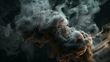 Smoke Background AI Generated photo