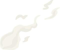 Cartoon explosion, steam clouds, puff, mist, fog, watery vapour. Special effect. vector