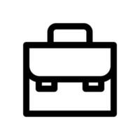 briefcase icon element vector