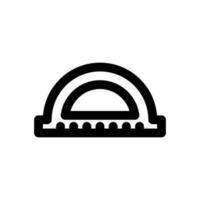ruler protractor vector