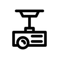 projector video screen icon element vector