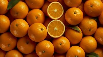 naranjas antecedentes ai generado foto