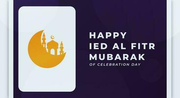 Ramadan Mubarak Celebration Vector Design Illustration for Background, Poster, Banner, Advertising, Greeting Card