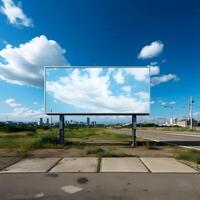 Billboard HD Photo Mockup Photo AI Generative