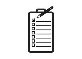 checklist icon design illustration vector isolated