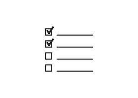 checklist icon design illustration vector isolated