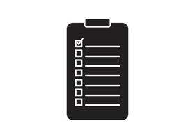 checklist icon design illustration vector isolated