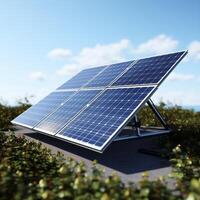 Solar Panel Background Photo