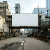 Billboard HD Photo Mockup Photo AI Generative