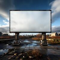 Billboard HD Photo Mockup Photo AI Generative