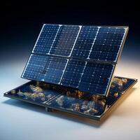 Solar Panel Background Photo