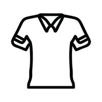 minimalista camisa icono pictograma estilo vector imagen