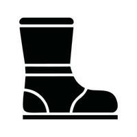 Rubber Boots Icon vector