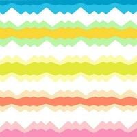 rainbow color fabric pattern design vector