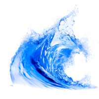 eau de mer vague génératif ai png