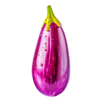 aubergine groente generatief ai png