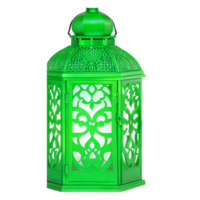 Ramadan Moon Star Lantern Generative Ai png