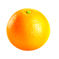 naranja Fruta con sombra generativo ai png