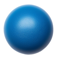 stress Balle Couleur bleu génératif ai png