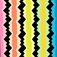 rainbow color fabric pattern design vector