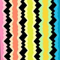 rainbow color fabric pattern design vector