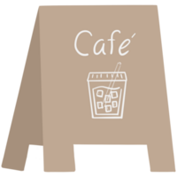 minimal café signe png