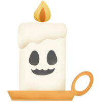 Halloween ghost candle png