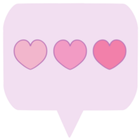 Purple and pink icons png