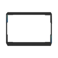 Live gaming screen panel broadcast border design png