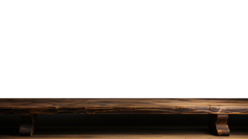 a front view of a Luxurious White and Gold Empty Marble Table for Product Placement on a transparent background, serving as a blank marble table mockup, png