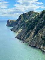 hermosa ver de lago Baikal, capa chico, olkhon, Rusia foto