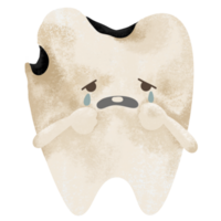 tand förfall karies tandvärk dental tandläkare sjukvård ikon png