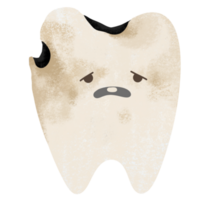 tand förfall karies tandvärk dental tandläkare sjukvård ikon png