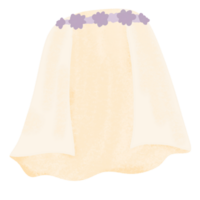 Hochzeit Kleid Braut- Schleier Paar Hochzeit Tag süß Illustration png