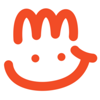happy face line squiggle png