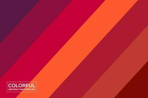 Abstract red and orange diagonal stripes background. Vector illustration for your design