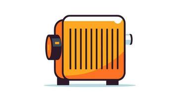 Stay Warm with the Heater Icon Find the Ideal Image for Comfort vector