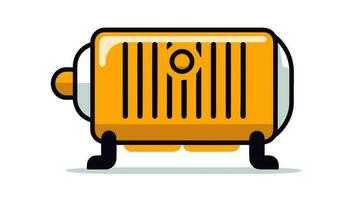 Stay Warm with the Heater Icon Find the Ideal Image for Comfort vector