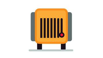 Stay Warm with the Heater Icon Find the Ideal Image for Comfort vector