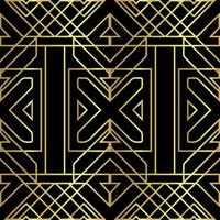 Celtic Knot Seamless Pattern,Beautiful gold Celtic knot on solid background vector