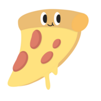 pizza Fast food junk food cute cartoon png